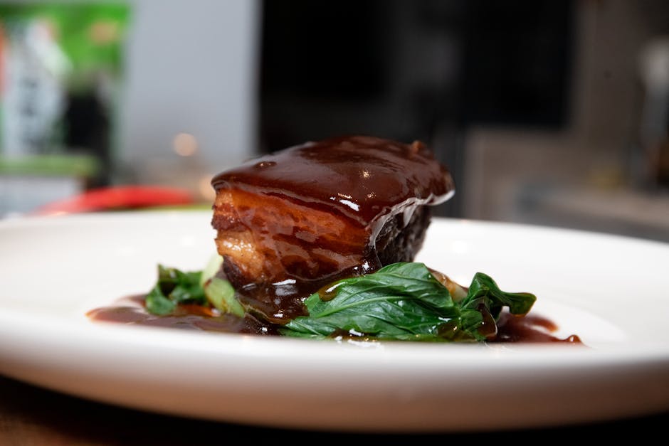 Beer Braised Pork Belly